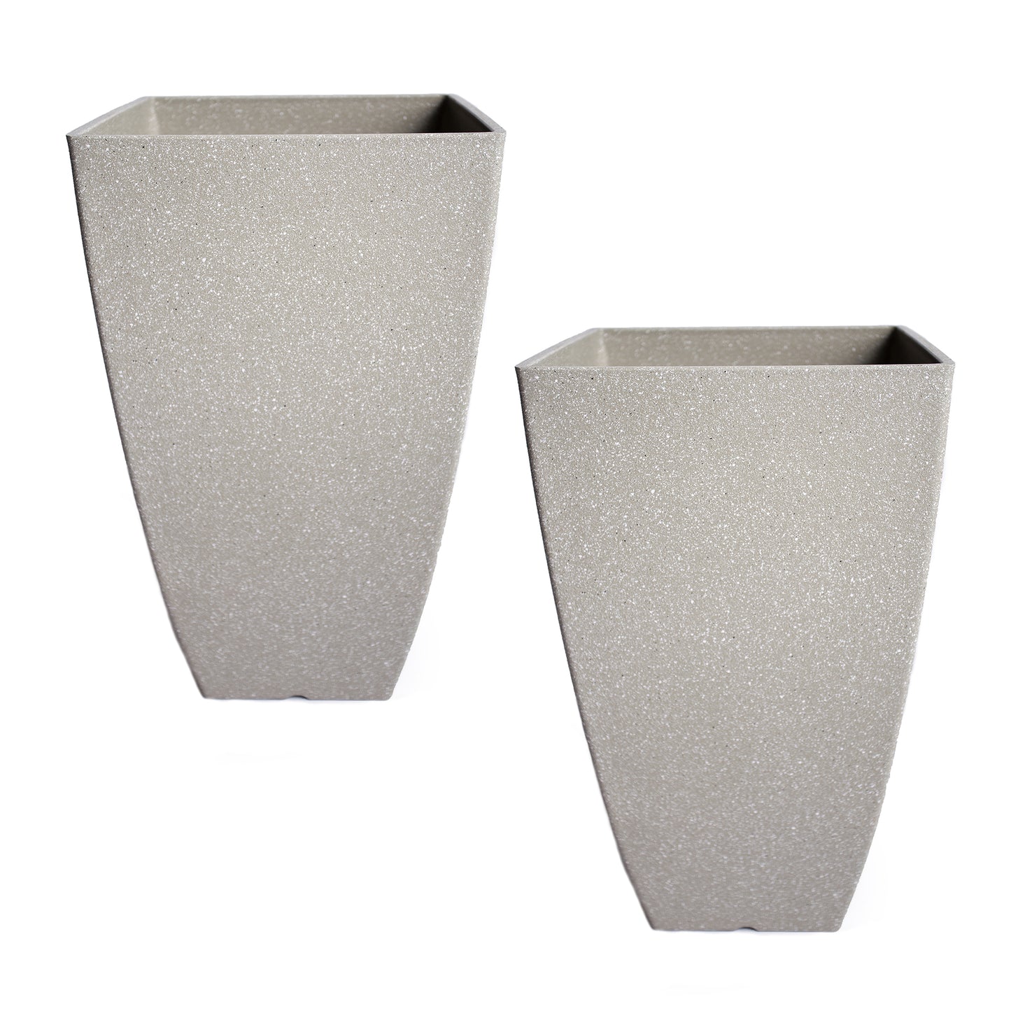 Modern Indoor/Outdoor Planters for Home Decor 2 Pack
