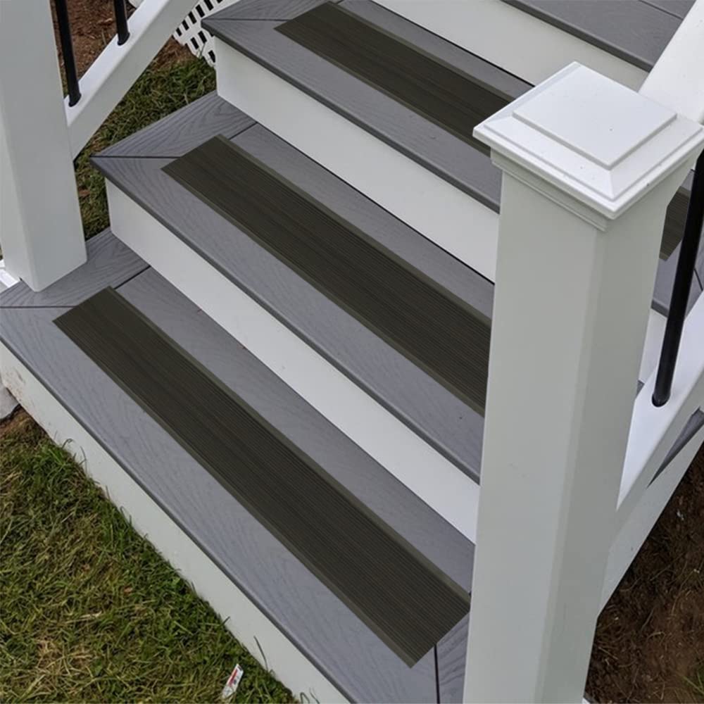 Heavy Duty Outdoor Stair Treads - 36x4in, 1-Pack